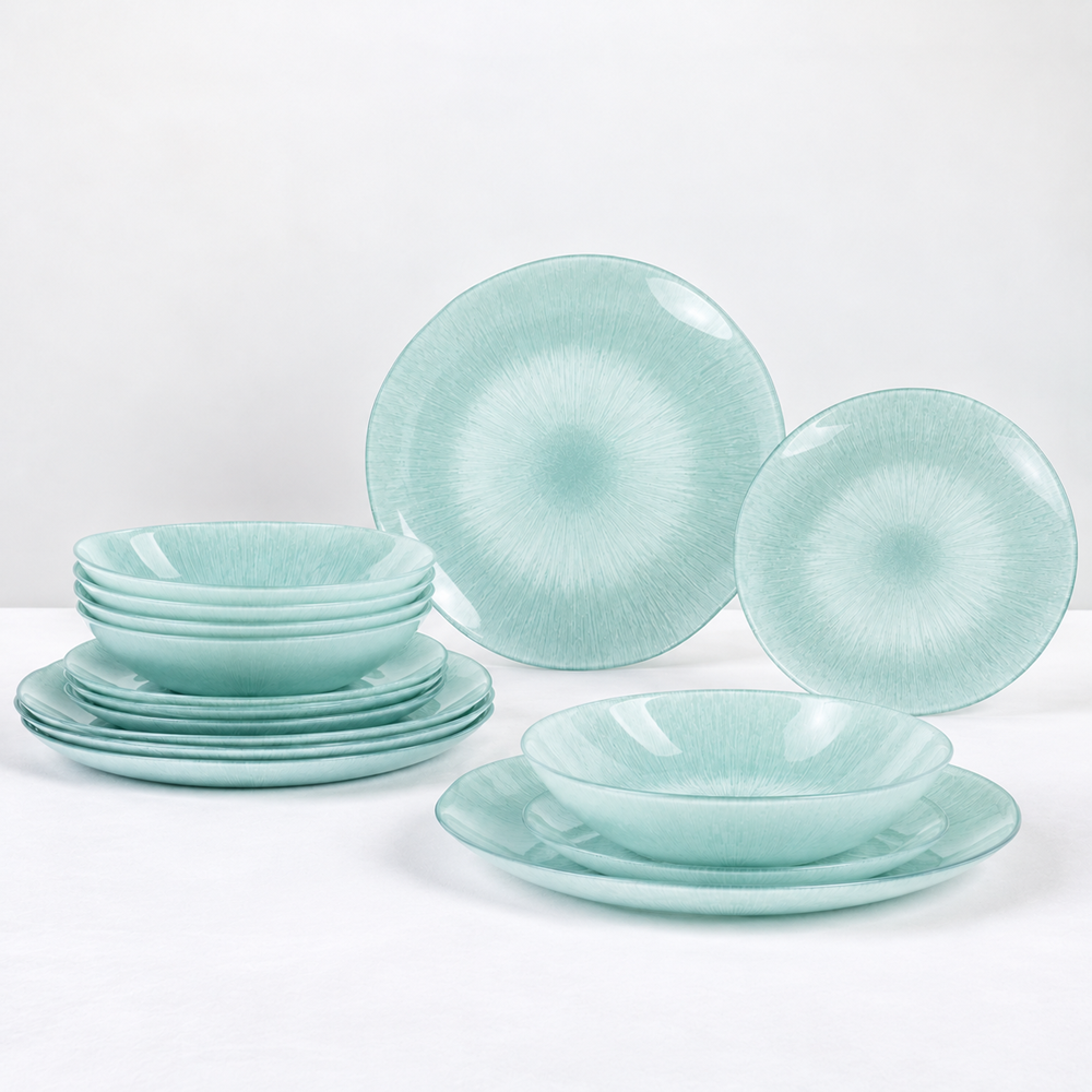 Artasym Starmarble Dinnerware Collection - Sky Blue | Full House Lebanon