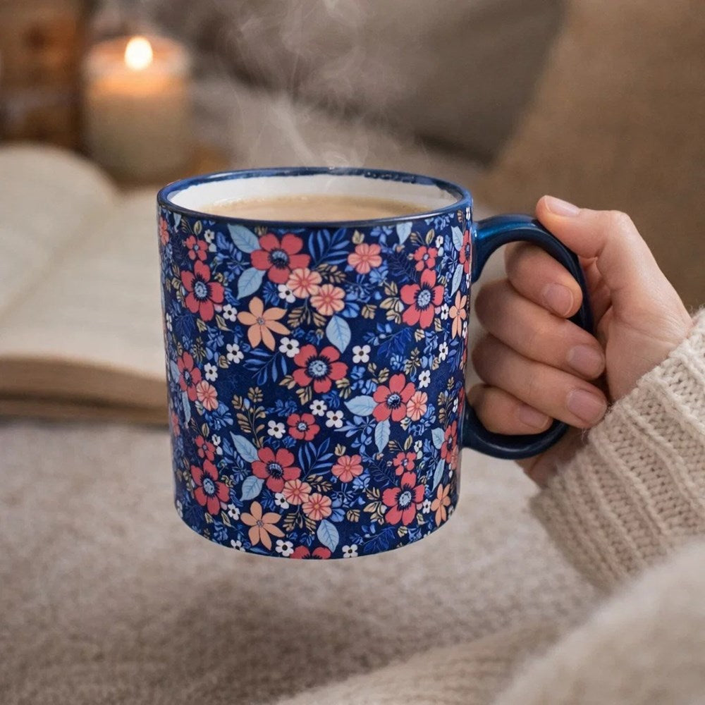 Floral Ceramic  Mug