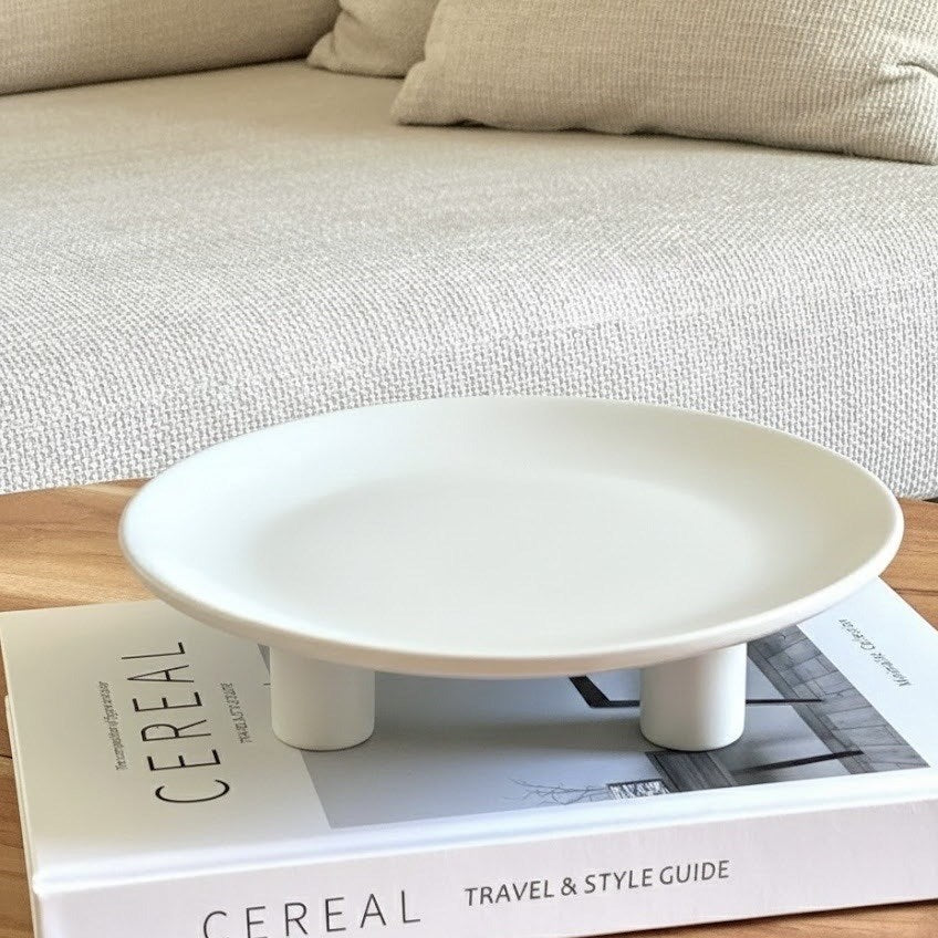 Matte Pedestal Display Tray | Full House Lebanon