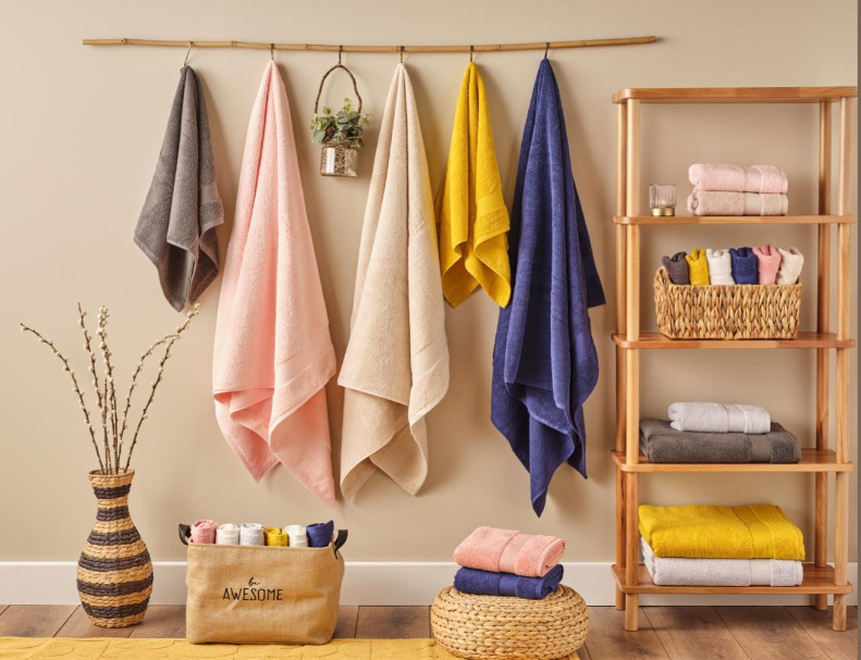 Cannon Terry Towel - 33 x 33 cm, Light Grey | Full House Lebanon