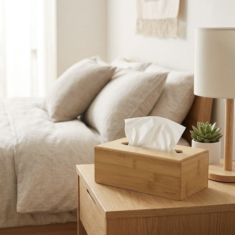 Bamboo Tissue Box | Full House Lebanon