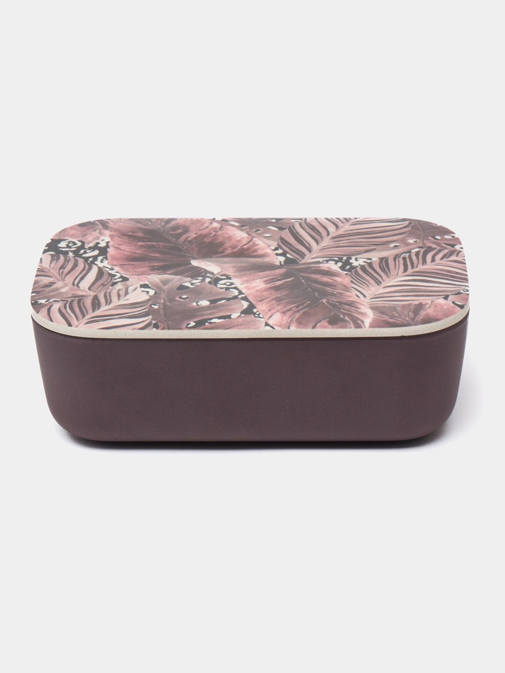 Rectangular Bamboo Lunch Box - Yellow Ducks | Full House Lebanon