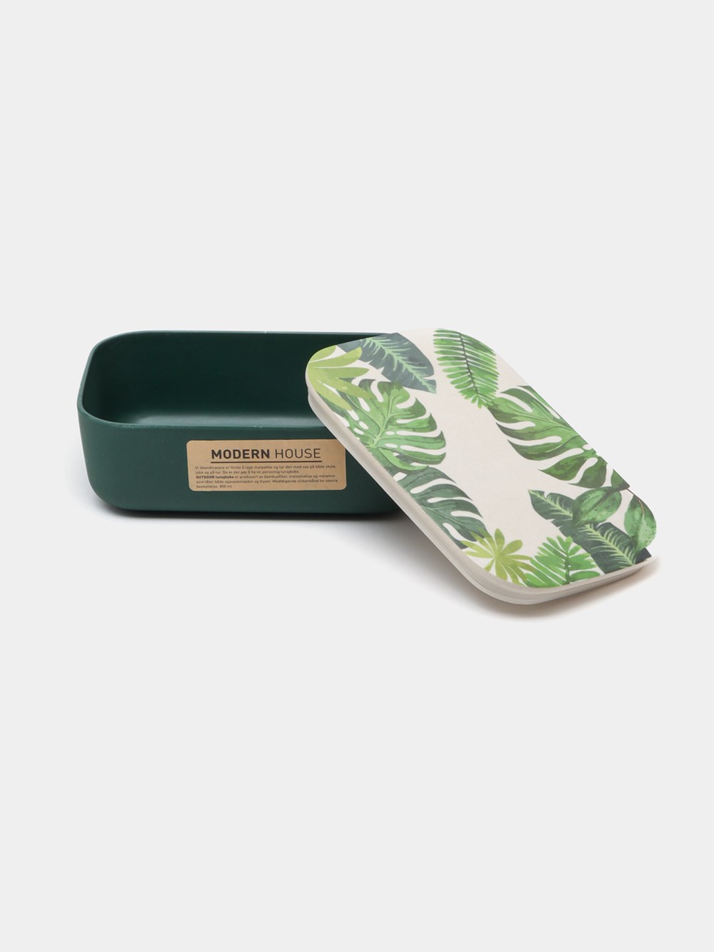 Rectangular Bamboo Lunch Box | Full House Lebanon