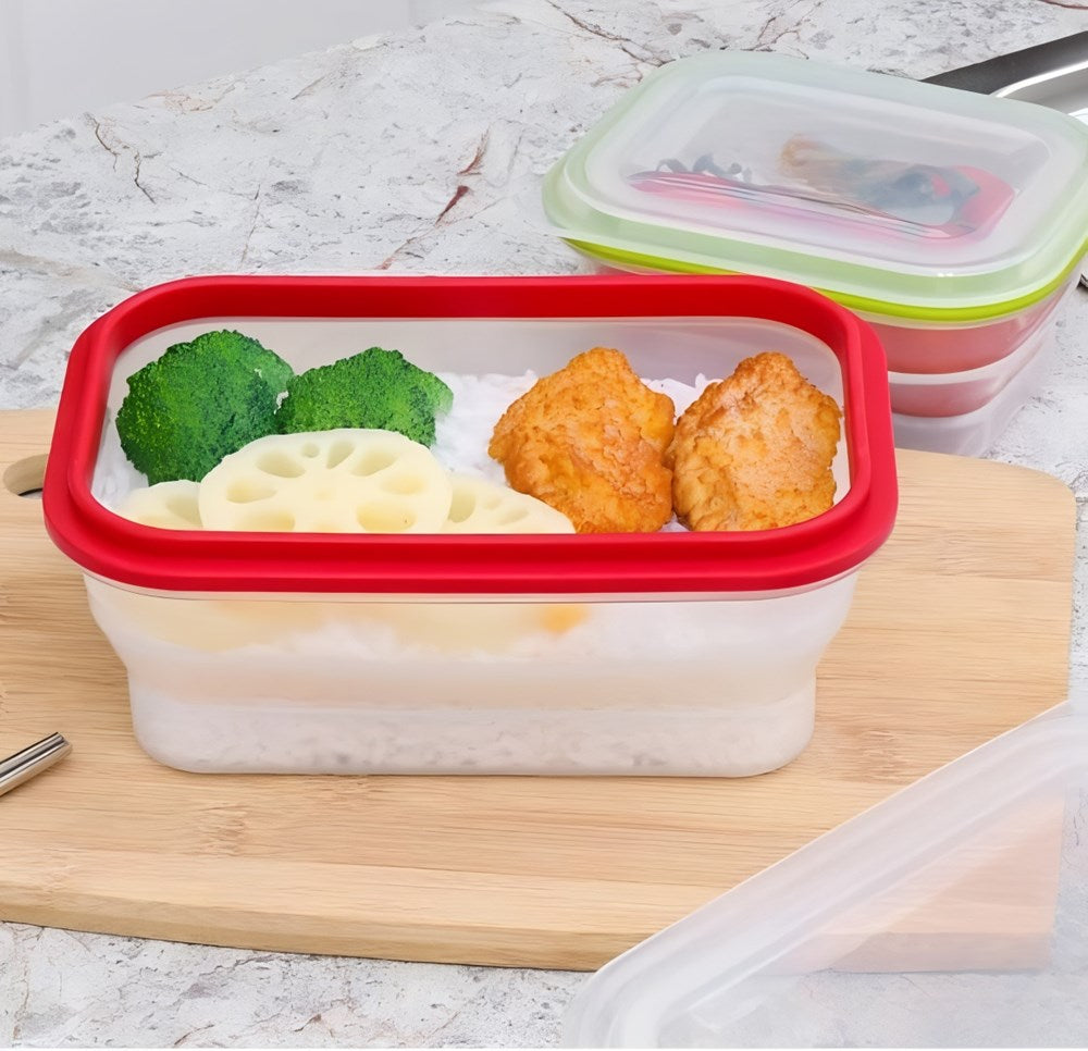 Silicone Fresh-Keeping Box Set (4 Pcs) | Full House Lebanon