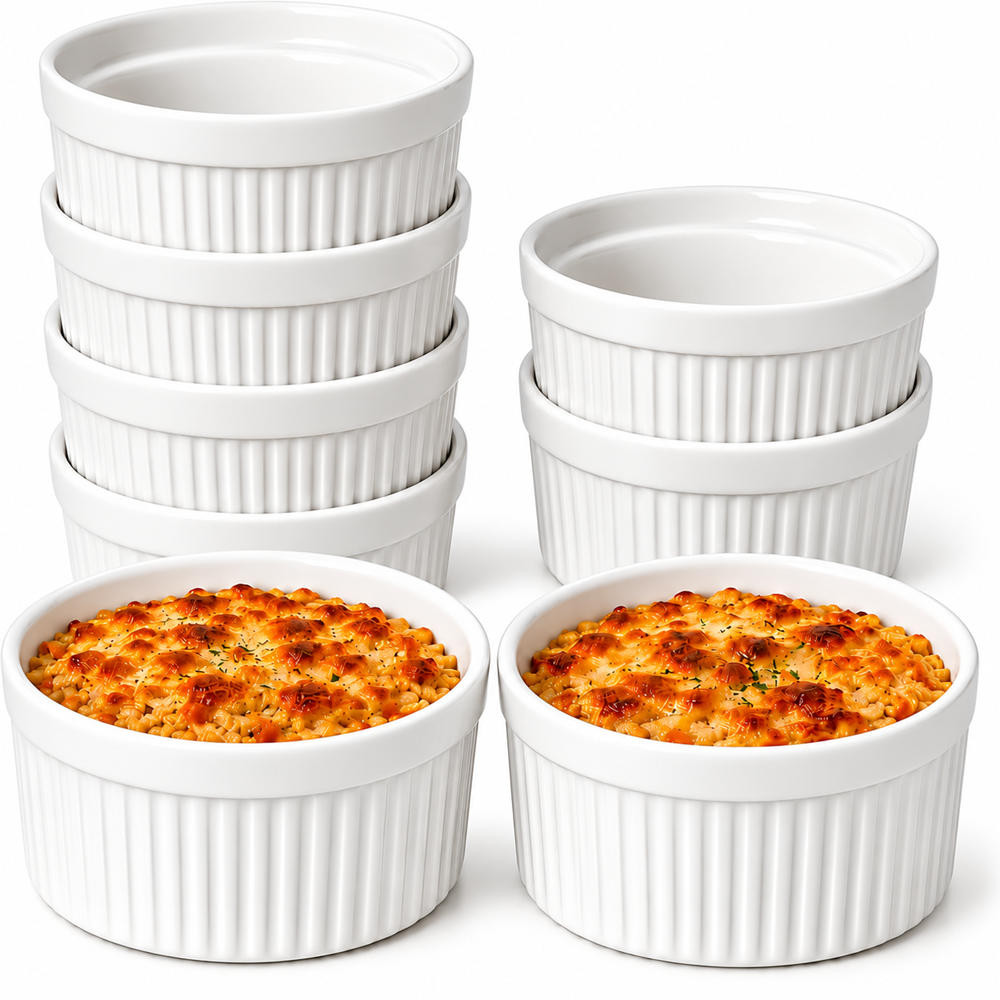 White Porcelain Ramekin Bowl | Full House Lebanon