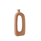 Minimalist Open-Frame Vase - Large, White | Full House Lebanon