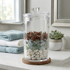 Decorative Glass Jar