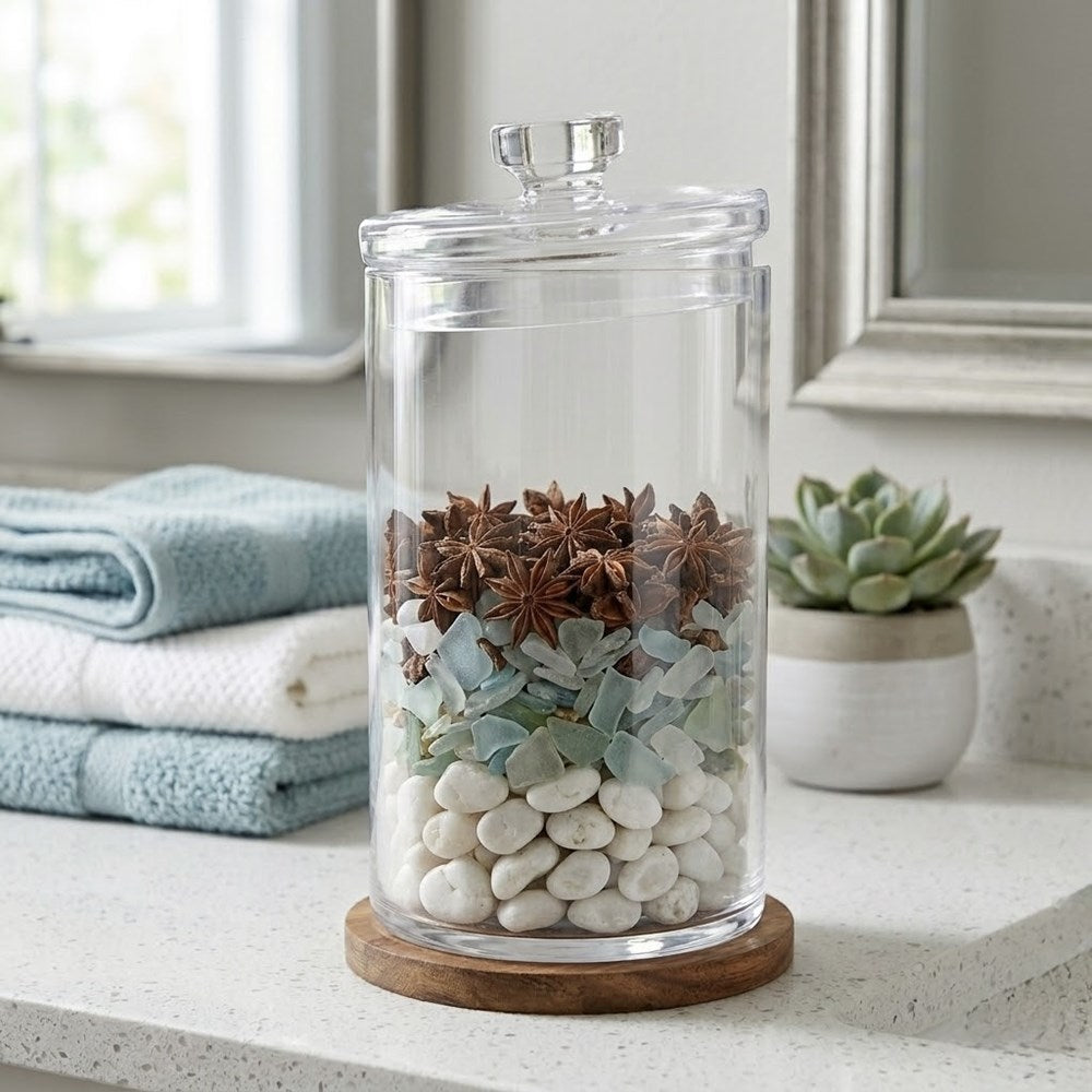 Decorative Glass Jar