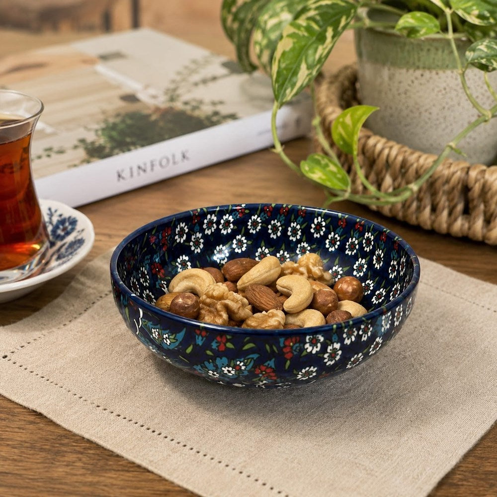 Round Metal Printed Bowl | Full House Lebanon