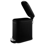 5-Liter Stainless Steel Trash Can with Lid and Pedal | Full House Lebanon