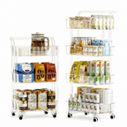Acrylic Rolling Carts