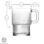 LAV HELEN Stacking Glass Mug | Full House Lebanon
