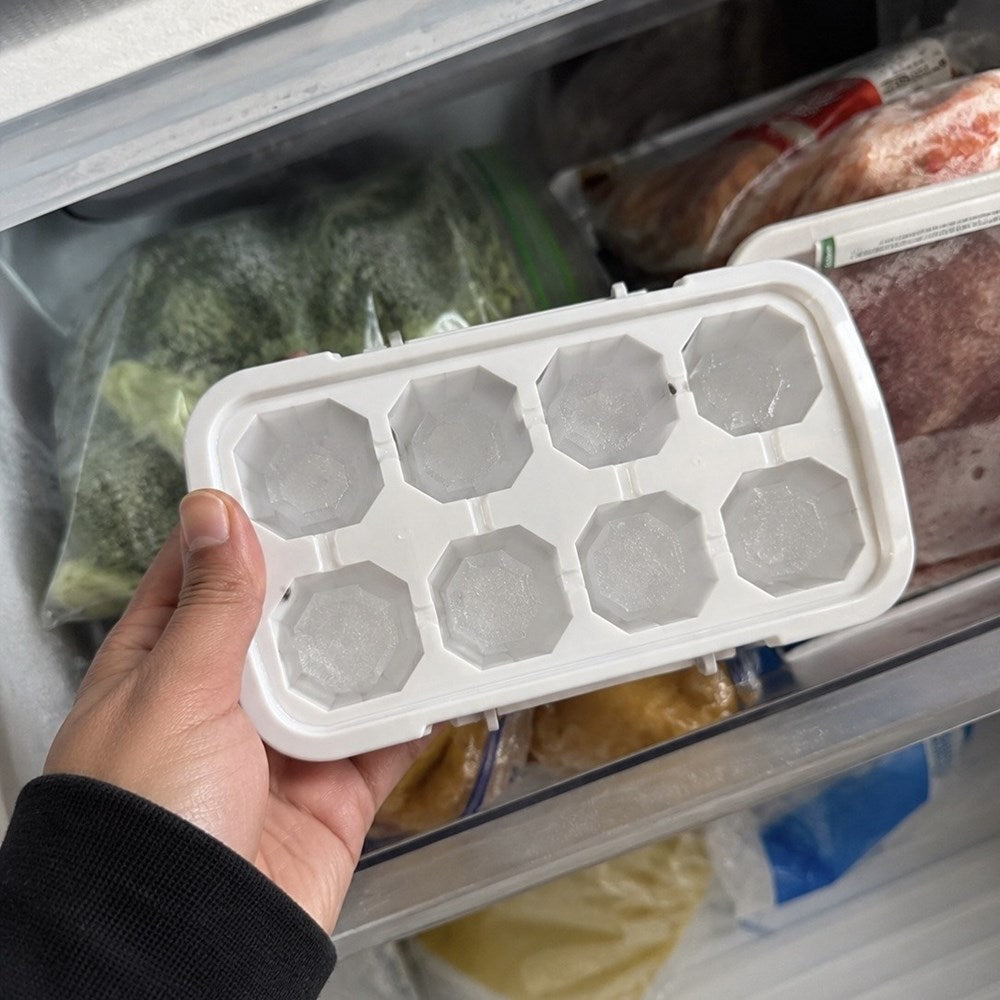 8-Grids Plastic Ice Cube Tray
