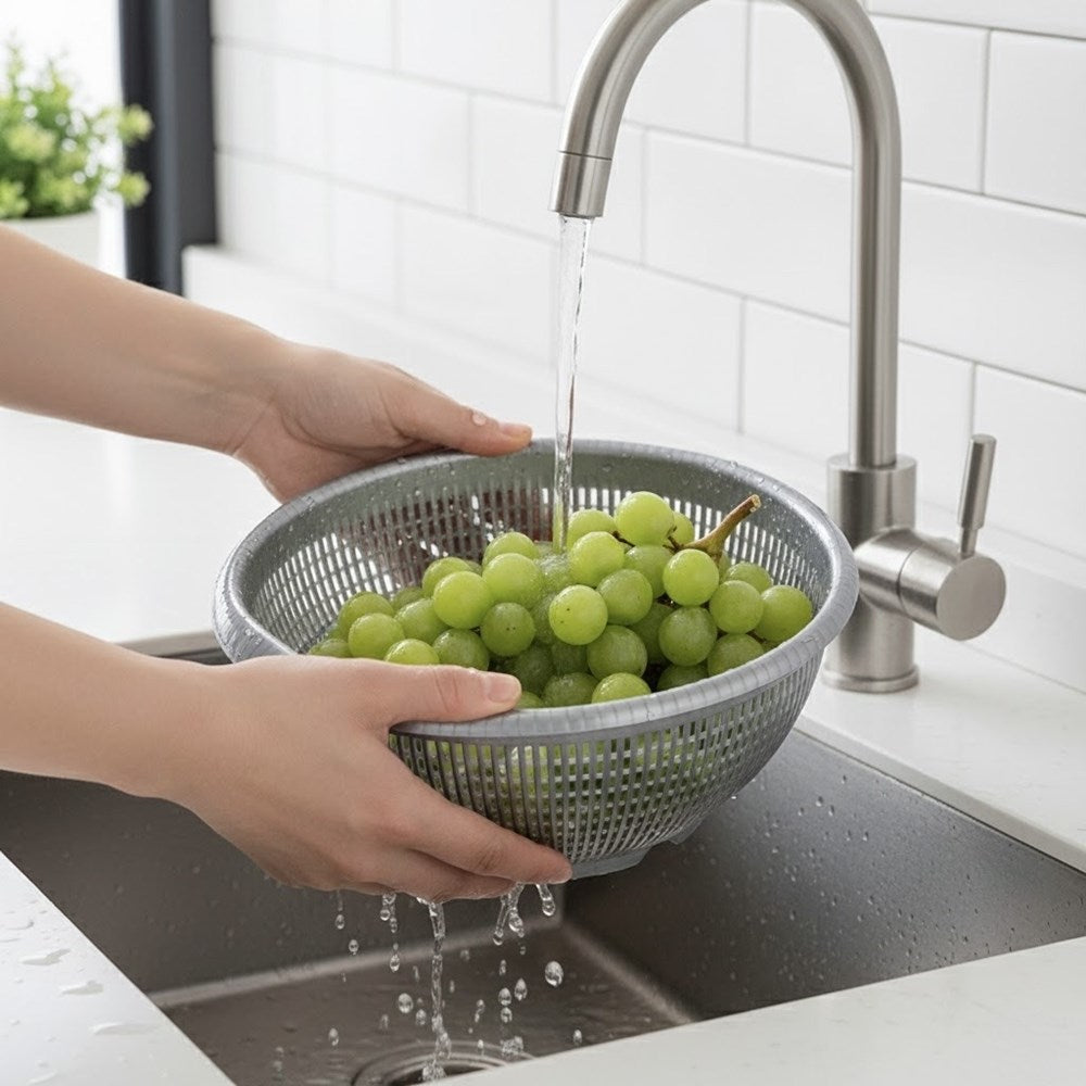 Plastic Maxi Strainer - White | Full House Lebanon