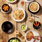 Harena Black Dinnerware Set (18 Pcs) | Full House Lebanon