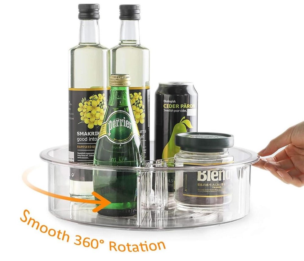 Lazy Susan Turntable with 5 Dividers | Full House Lebanon