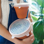 Expandable Silicone Stretch Lids Set (6 Pcs) | Full House Lebanon