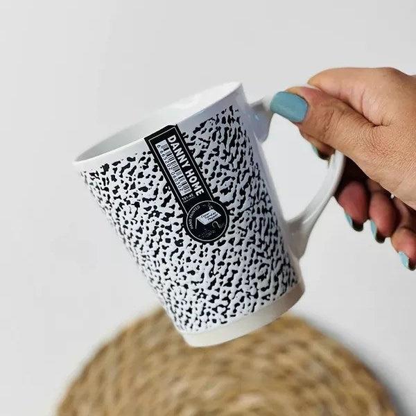 Black & White Porcelain Mugs - 1 | Full House Lebanon