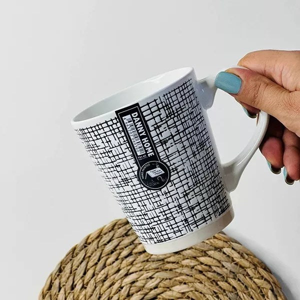 Black & White Porcelain Mugs | Full House Lebanon