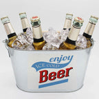 Oval Metal Ice Bucket | Full House Lebanon