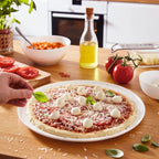 Luminarc Plain Pizza Plates - Black | Full House Lebanon
