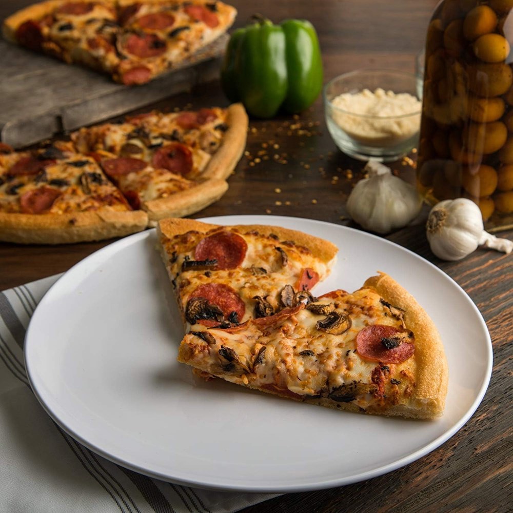 Luminarc Plain Pizza Plates | Full House Lebanon