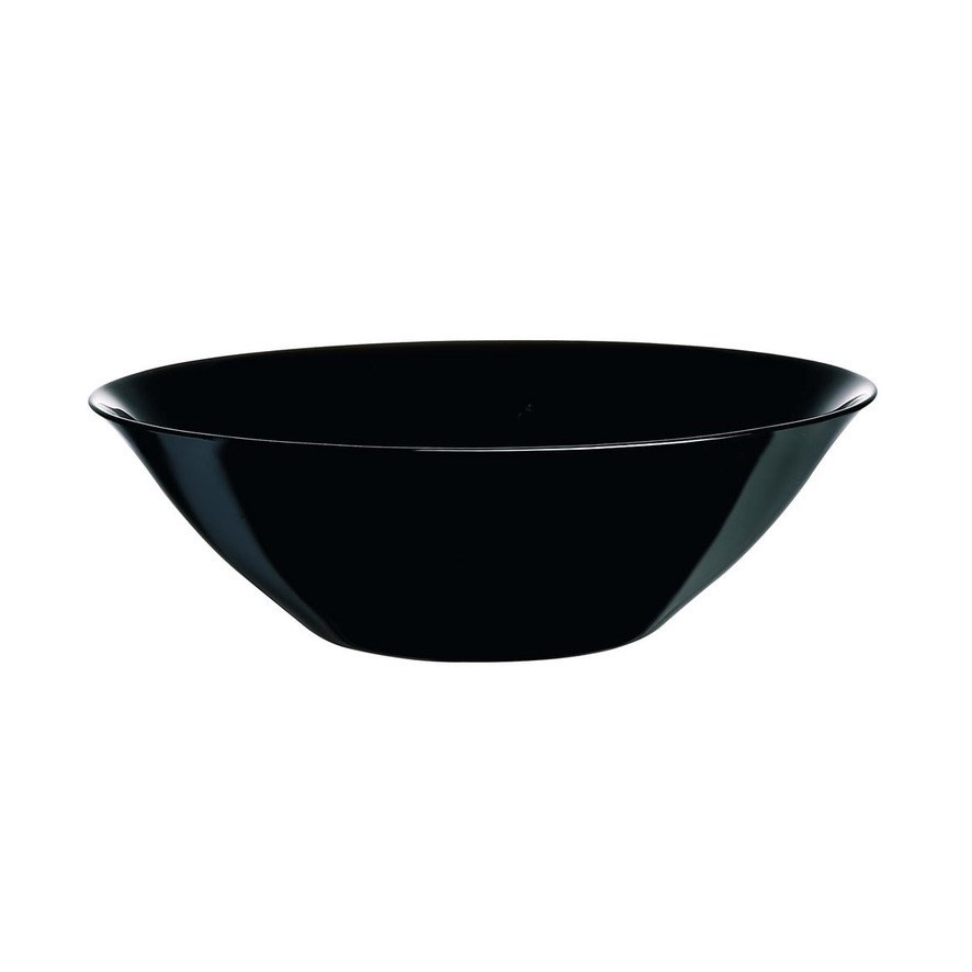 Luminarc Black Carine Dinnerware - Deep Plate | Full House Lebanon