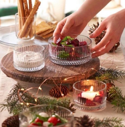 Acrylic Snack Bowl - Oval, Orange | Full House Lebanon