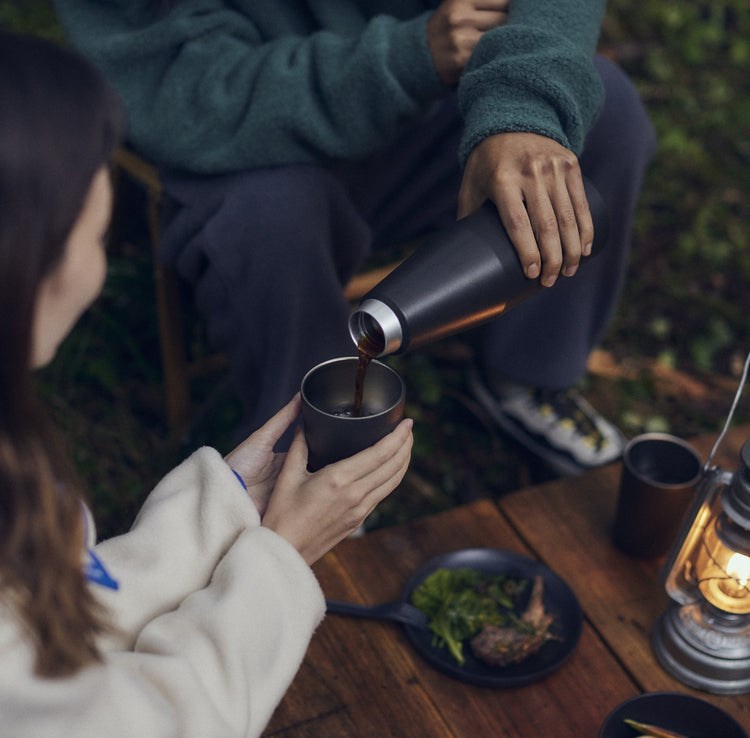 Stainless Steel Trail Tumbler - Light Grey | Full House Lebanon